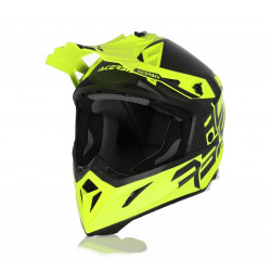 Casca Acerbis Steel Carbon Yellow Fluo Casca Acerbis Steel Carbon Yellow Fluo