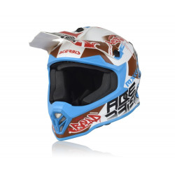 Casca copii Acerbis Steel White Blue Casca copii Acerbis Steel White Blue