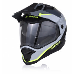 Casca Acerbis Reactive Grafix Black Yellow