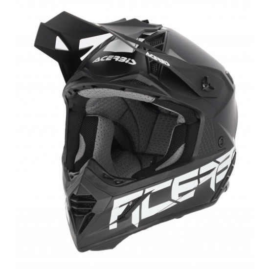 Casca Acerbis X-Track Black White Casca Acerbis X-Track Black White