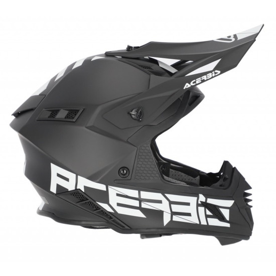 Casca Acerbis X-Track Black White Casca Acerbis X-Track Black White