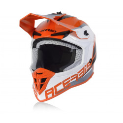 Casca Acerbis Linear Orange White Casca Acerbis Linear Orange White