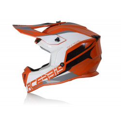 Casca Acerbis Linear Orange White Casca Acerbis Linear Orange White