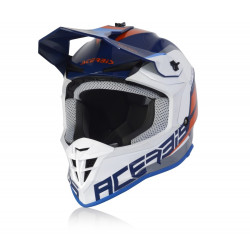 Casca Acerbis Linear Blue White Casca Acerbis Linear Blue White