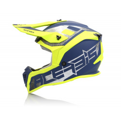 Casca Acerbis Linear Yellow Blue Casca Acerbis Linear Yellow Blue