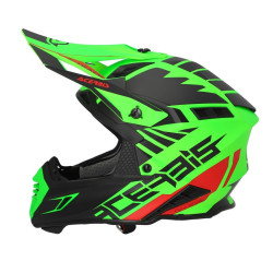 Casca Acerbis X-Track 22.06 Green Black Casca Acerbis X-Track 22.06 Green Black