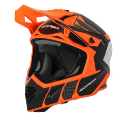 Casca Acerbis X-Track 22.06 Orange Fluo Black Casca Acerbis X-Track 22.06 Orange Fluo Black