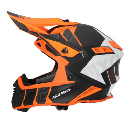 Casca Acerbis X-Track 22.06 Orange Fluo Black Casca Acerbis X-Track 22.06 Orange Fluo Black