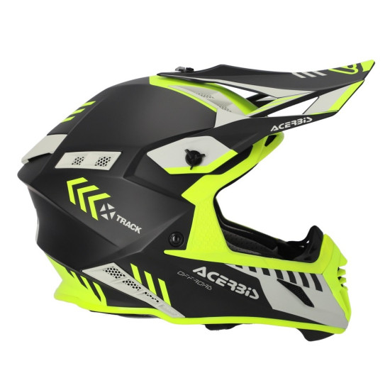 Casca Acerbis X-Track MIPS Black Yellow Fluo