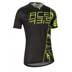 Tricou MTB Acerbis Combat Black Yellow Tricou MTB Acerbis Combat Black Yellow