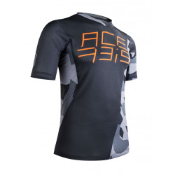 Tricou MTB Acerbis Combat Black Grey Tricou MTB Acerbis Combat Black Grey