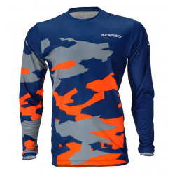 Tricou Acerbis X-Duro Winter Blue Orange Tricou Acerbis X-Duro Winter Blue Orange