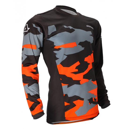 Tricou Acerbis X-Duro Winter Black Orange