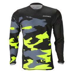 Tricou Acerbis X-Duro Winter Black Yellow Tricou Acerbis X-Duro Winter Black Yellow