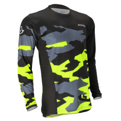 Tricou Acerbis X-Duro Winter Black Yellow Tricou Acerbis X-Duro Winter Black Yellow