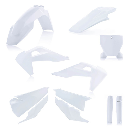 Kit complet plastice Husqvarna TC/FC 19-22 White