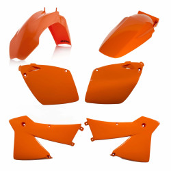 Kit plastice KTM EXC-F/SX-F 03 Acerbis Orange Kit plastice KTM EXC-F/SX-F 03 Acerbis Orange