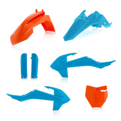 Kit plastice KTM SX 65 16-18 Acerbis Orange Blue Kit plastice KTM SX 65 16-18 Acerbis Orange Blue