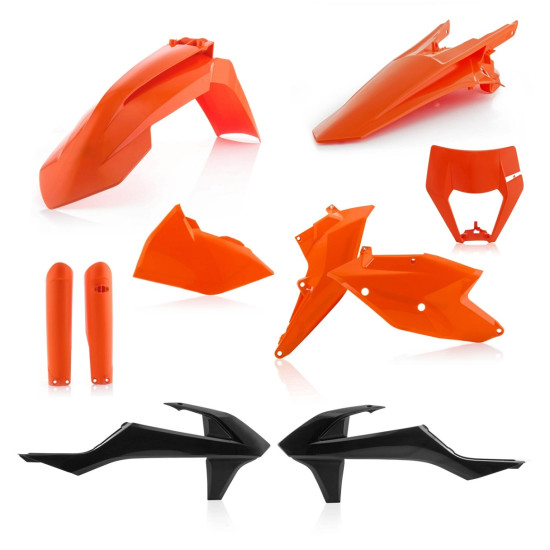 Kit plastice complet KTM 17-19 Acerbis Orange Black