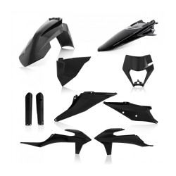 Kit complet plastice KTM 20-23 Acerbis Black Kit complet plastice KTM 20-23 Acerbis Black