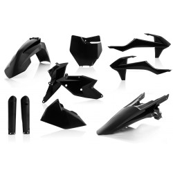 Kit complet plastice KTM SX 16-18 Acerbis Black Kit complet plastice KTM SX 16-18 Acerbis Black