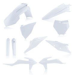 Kit complet plastice KTM SX/SX-F 19-22 Acerbis White Kit complet plastice KTM SX/SX-F 19-22 Acerbis White