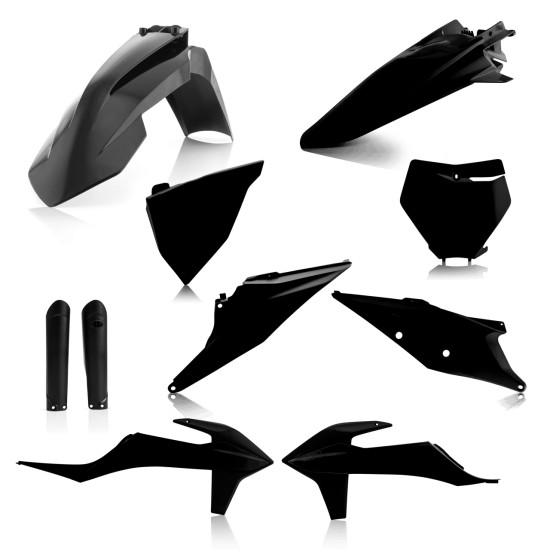 Kit complet plastice KTM SX/SX-F 19-22 Acerbis Black