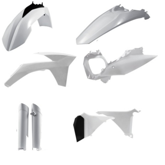 Kit complet plastice KTM 12-13 Acerbis White