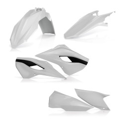 Kit plastice Husqvarna 14 Acerbis White Black Kit plastice Husqvarna 14 Acerbis White Black