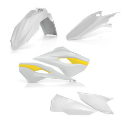 Kit plastice Husqvarna TC/FC 14-16 Acerbis White Yellow Kit plastice Husqvarna TC/FC 14-16 Acerbis White Yellow