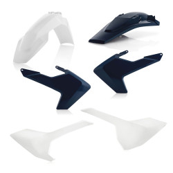 Kit plastice Husqvarna TC/FC 16-18 Acerbis White Blue Kit plastice Husqvarna TC/FC 16-18 Acerbis White Blue