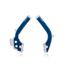 Protectii cadru Husqvarna 17 White/Blue Acerbis X-Grip Protectii cadru Husqvarna 17 White/Blue Acerbis X-Grip