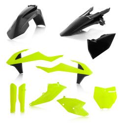 Kit complet plastice KTM SX 16-18 Acerbis Yellow Fluo Kit complet plastice KTM SX 16-18 Acerbis Yellow Fluo