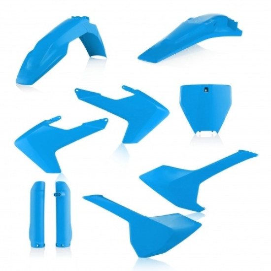 Kit complet plastice Husqvarna 16-18 Light Blue
