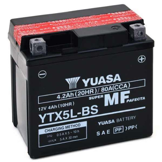 Baterie gel KTM YUASA YTX5L-BS 12V 4.2Ah