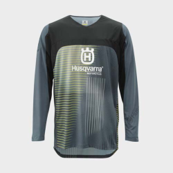 Tricou Husqvarna Railed Grey Tricou Husqvarna Railed Grey
