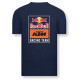 Tricou KTM Red Bull Backprint Blue