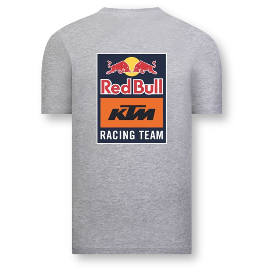Tricou KTM Red Bull Backprint Grey