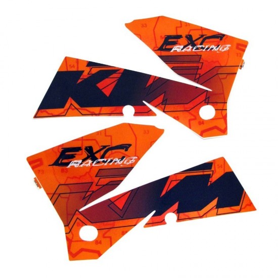 Stickere plastice rezervor 06 KTM 125/530 04-07