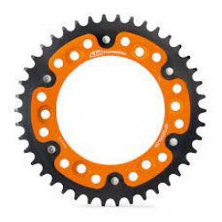 REAR SPROCKET ORANGE 46 T.