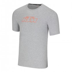 Tricou KTM ESSENTIAL - LIGHT GREY MELANGE