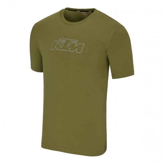 Tricou KTM ESSENTIAL - OLIVE GREEN Tricou KTM ESSENTIAL - OLIVE GREEN