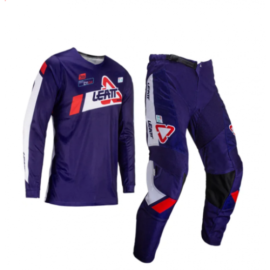 Set Tricou + Pantaloni Leatt 3.5 ROYAL Blue