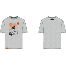 Tricou copii KTM RACING Grey Tricou copii KTM RACING Grey