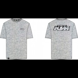 Tricou KTM LOGO LIGHT GREY MELANGE Tricou KTM LOGO LIGHT GREY MELANGE