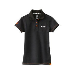 Tricou dama KTM Racing Polo Black Tricou dama KTM Racing Polo Black