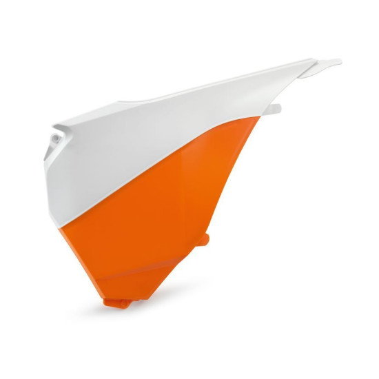 Capac filtru aer stanga KTM 14-16 White/Orange