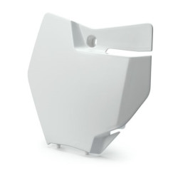 Start Number Plate White 2016