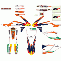 Kit stickere KTM Factory SX 16-17 Kit stickere KTM Factory SX 16-17