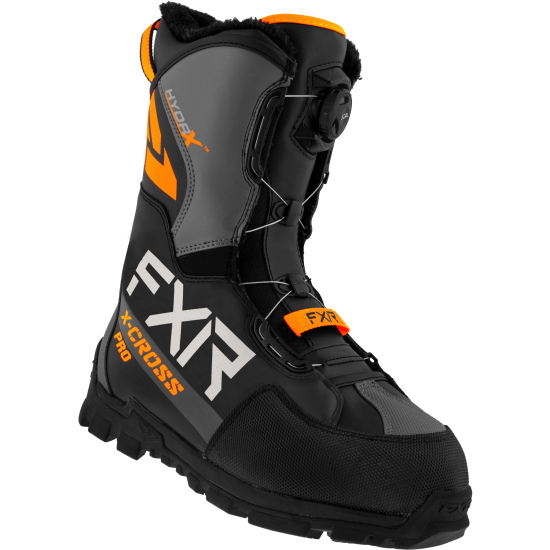 Bocanci snow FXR X-Cross Pro BOA Black/Orange